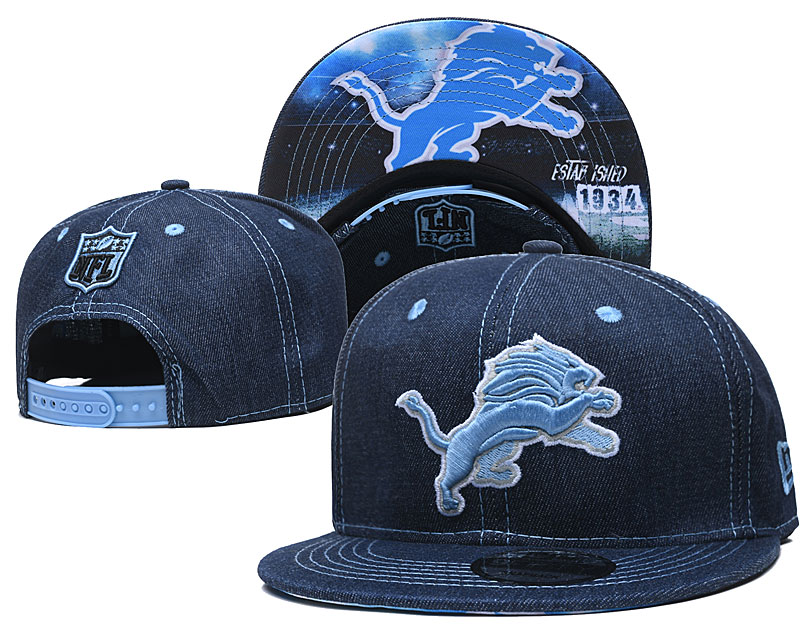 Detroit Lions Stitched Snapback Hats 019